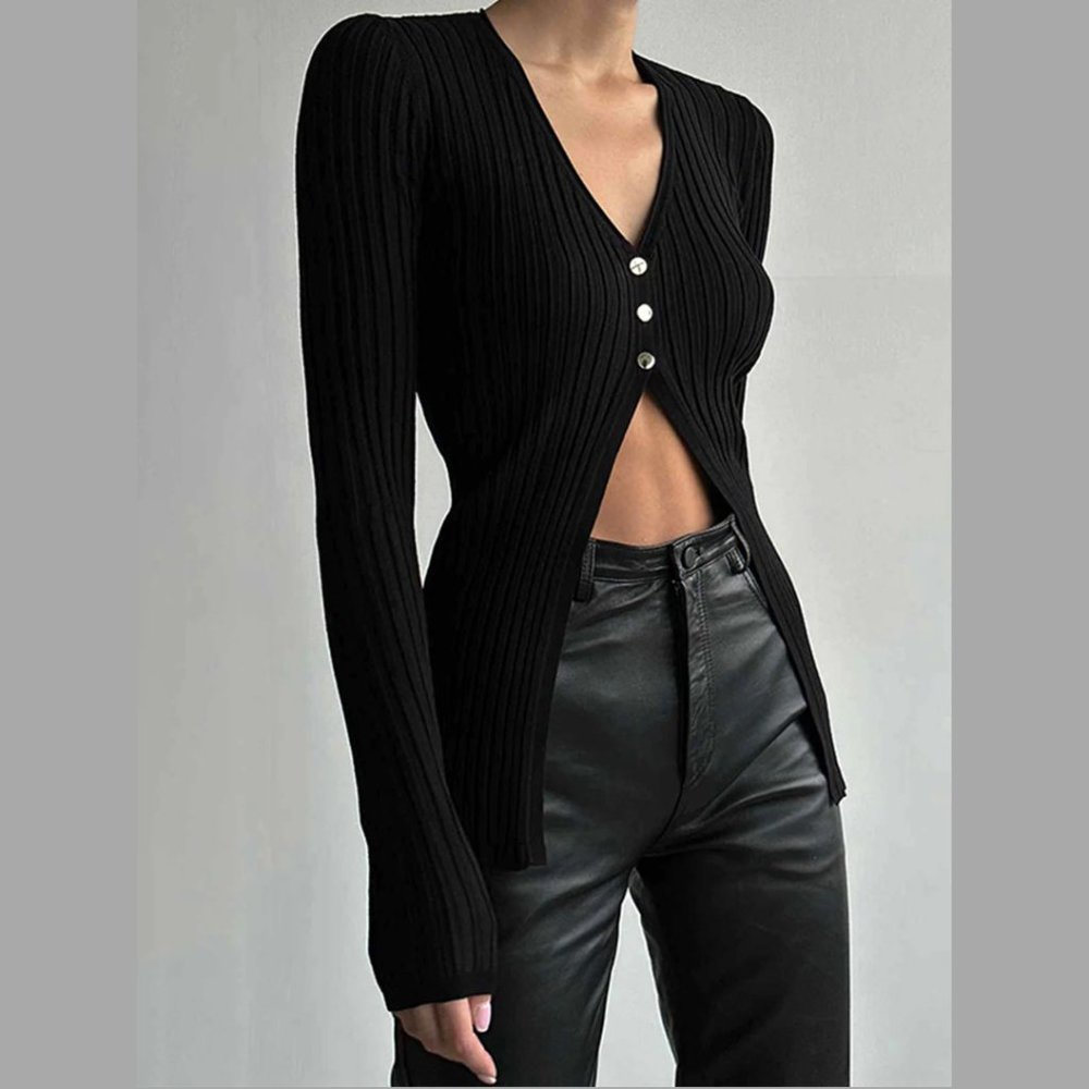 Free Your Mind Long Sleeve Knit Top